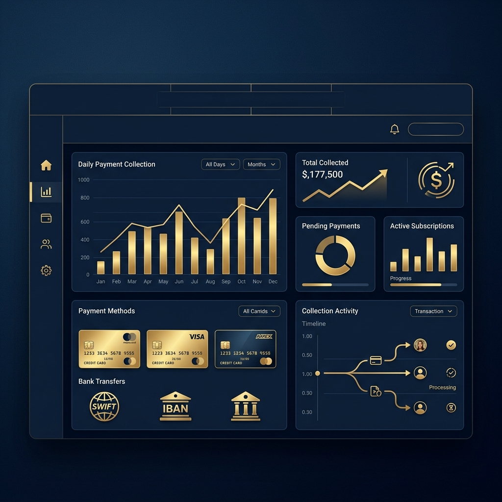 Padmawati Enterprises Omnichannel Collection Dashboard
